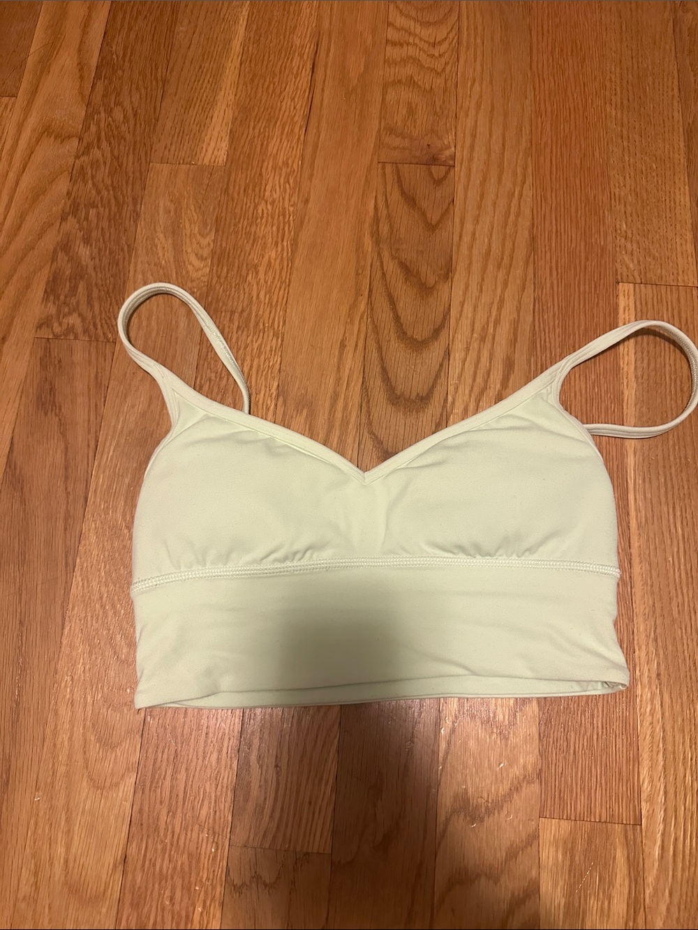 lululemon athletica Light green sweetheart align Strappy Bralette
